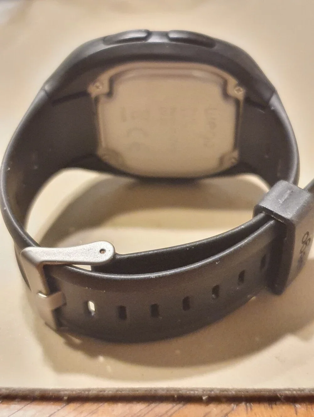 10/$20 Wego Black Digital Alarm Chrono Unisex Watch w/Heart Rate Monitor